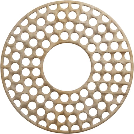 Fink Wood Fretwork Pierced Ceiling Medallion, Birch, 20OD X 7 1/4ID X 3/8T